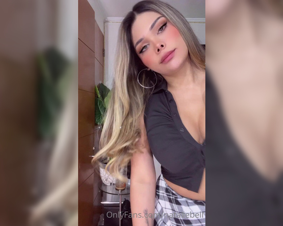 Natalie Bell aka nataliebell - 04-19-2022 OnlyFans Video - Te gusta mi faldita mi rey  Que rico como me la subo y ves todo