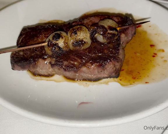 CliqueBaitTV aka cliquebaittv - 08-21-2021 OnlyFans Video - A5 wagyu from Old Homestead in Atlantic City Gotta go try it