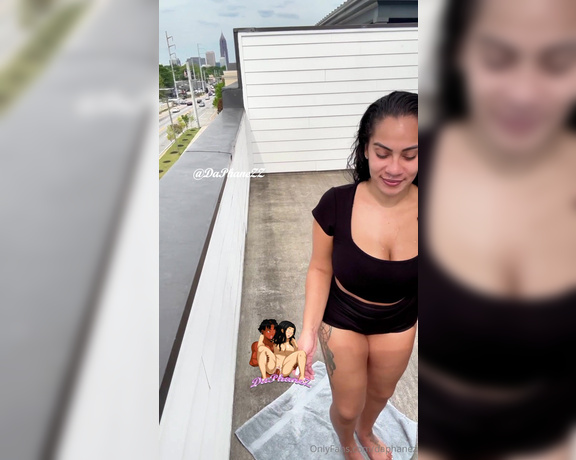 DaPhaneZ aka daphanez - 05-28-2024 OnlyFans Video - Rooftop Head Tip 17