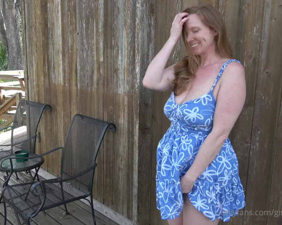 Ginger Daydreams aka gingerdaydreams - 11-10-2023 OnlyFans Video - Spontaneous striptease