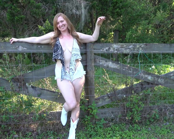 Ginger Daydreams aka gingerdaydreams - 07-22-2024 OnlyFans Video - I left the boots on