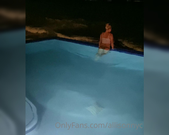 AllisonNYC aka allisonnyc - 11-09-2020 OnlyFans Video - One last video from PR This pool was incredible