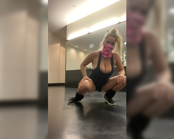 AllisonNYC aka allisonnyc - 11-20-2020 OnlyFans Video - Im going to post a suggested workout every single day If you have any questions or