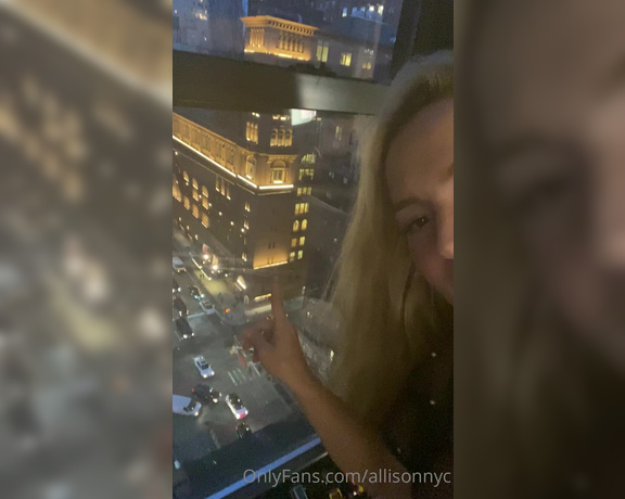 AllisonNYC aka allisonnyc - 11-17-2020 OnlyFans Video - Do you look into peoples windows when theyre open I do  I cant help it