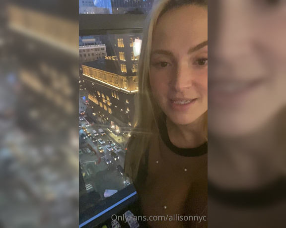 AllisonNYC aka allisonnyc - 11-17-2020 OnlyFans Video - Do you look into peoples windows when theyre open I do  I cant help it