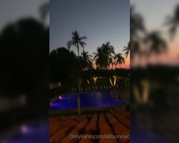 AllisonNYC aka allisonnyc - 01-27-2022 OnlyFans Video - Have you been to any awesome places in Mexico Puerto Escondido has the weakest WiFi and