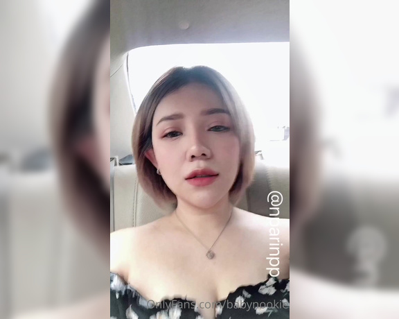 Babynookie aka babynookie - 05-21-2022 OnlyFans Video - First time in taxi