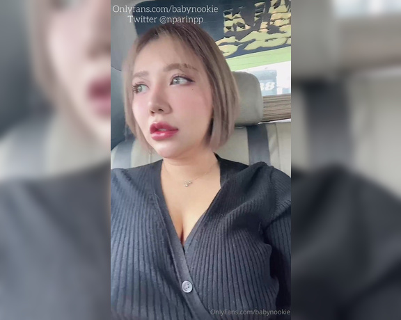 Babynookie aka babynookie - 09-07-2023 OnlyFans Video - ไมมอะไรตนเตนไปมากกวาเปดนมบนแทกซอกแลวคะ ตนเตนจนเงยน มอยจรง