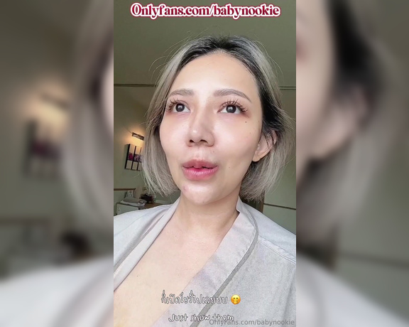 Babynookie aka babynookie - 07-09-2024 OnlyFans Video - นกแบงเปน2คลปนะคะ เพราะโพสคลปเตมไมได