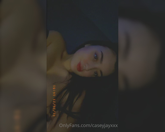 Caseyroseexo aka caseyjayxxx - 01-26-2021 OnlyFans Video - cum all over me