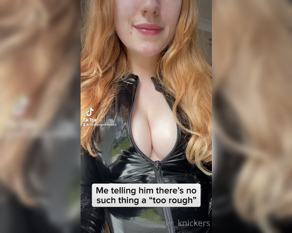 Ginger_knickers aka gingerknickers - 05-27-2021 OnlyFans Video - Help I succumbed to the evil