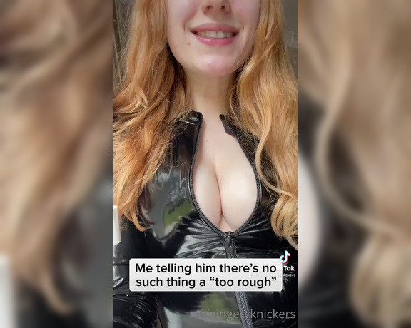 Ginger_knickers aka gingerknickers - 05-27-2021 OnlyFans Video - Help I succumbed to the evil