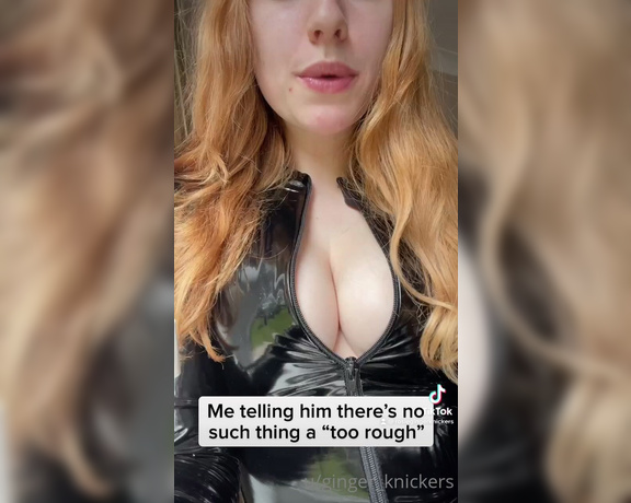 Ginger_knickers aka gingerknickers - 05-27-2021 OnlyFans Video - Help I succumbed to the evil