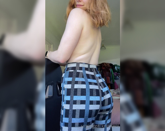 Ginger_knickers aka gingerknickers - 11-08-2021 OnlyFans Video - Look at my fancy pants