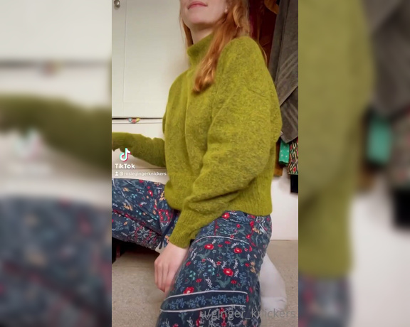 Ginger_knickers aka gingerknickers - 02-25-2021 OnlyFans Video - I made a TikTok