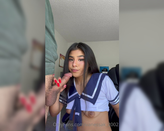 444vanessa aka vanessak_2002 - 05-09-2022 OnlyFans Video - 300 million children on my face for Mothers Day BlowjobFacial