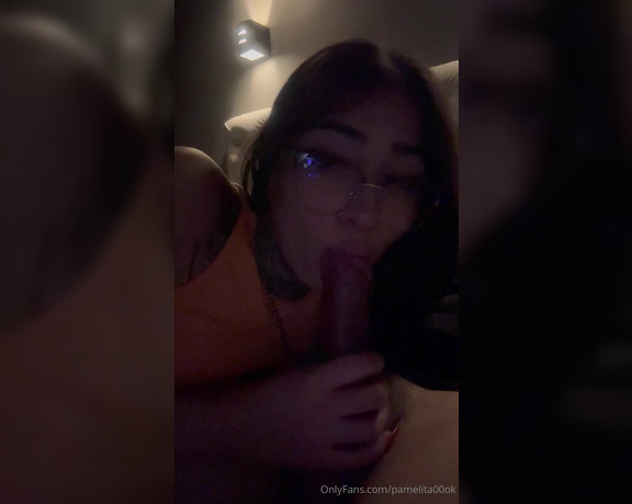 Pamelita Ruiz aka pamelita00ok - 12-15-2023 OnlyFans Video - Me encanta despertar chupando una pija