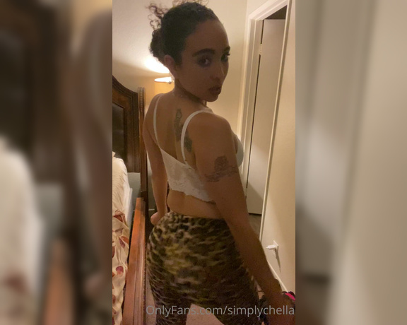 Kellogg Rochella aka simplychella - 01-25-2021 OnlyFans Video - I want to play your personal stripper baby, dm me