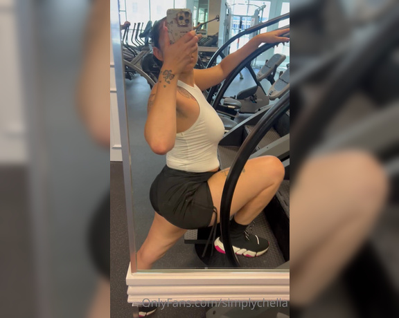 Kellogg Rochella aka simplychella - 07-18-2023 OnlyFans Video - Gym  Flow