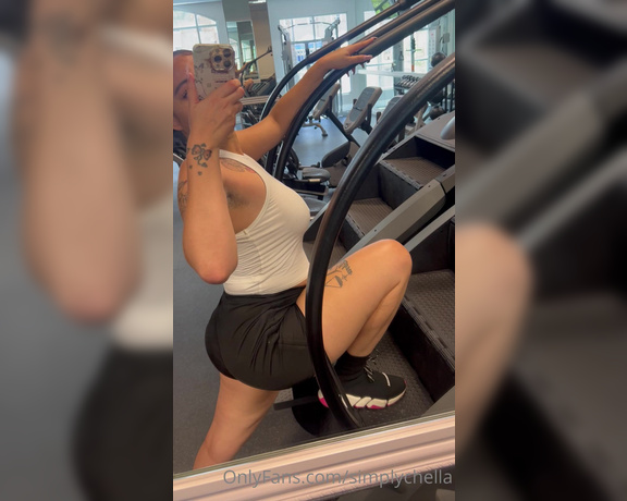 Kellogg Rochella aka simplychella - 07-18-2023 OnlyFans Video - Gym  Flow