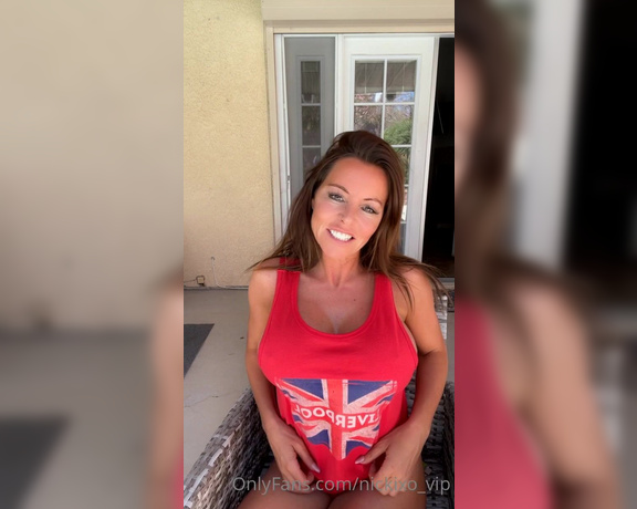 Nickixo Vip aka nickixo_vip - 05-14-2022 OnlyFans Video - I have to admit the Chelsea one was better but Liverpool win I blame Dave