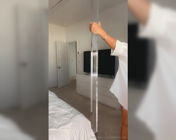 Nickixo Vip aka nickixo_vip - 09-17-2023 OnlyFans Video - Should I do a pole video