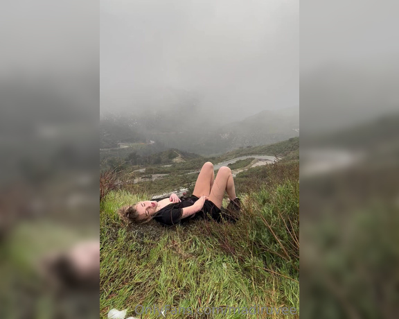 Madi Ruve aka madiruvee - 03-02-2023 OnlyFans Video - i want to feel all of the things  masturbating in the rain was a new