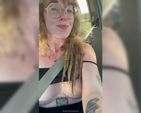 Babz0nther0x aka babz0nther0x - 06-03-2024 OnlyFans Video - Swipe to be my passenger princess