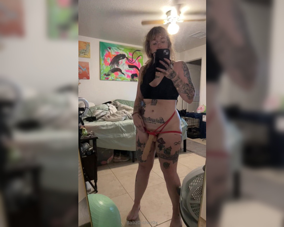 Babz0nther0x aka babz0nther0x - 06-02-2024 OnlyFans Video - Really leaning into this shibari strap on vibe lately