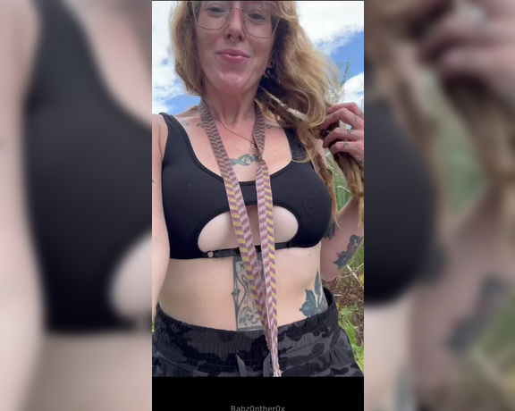 Babz0nther0x aka babz0nther0x - 09-08-2024 OnlyFans Video - you would love going on a nature walk with me