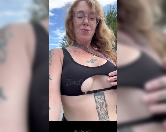 Babz0nther0x aka babz0nther0x - 09-08-2024 OnlyFans Video - you would love going on a nature walk with me