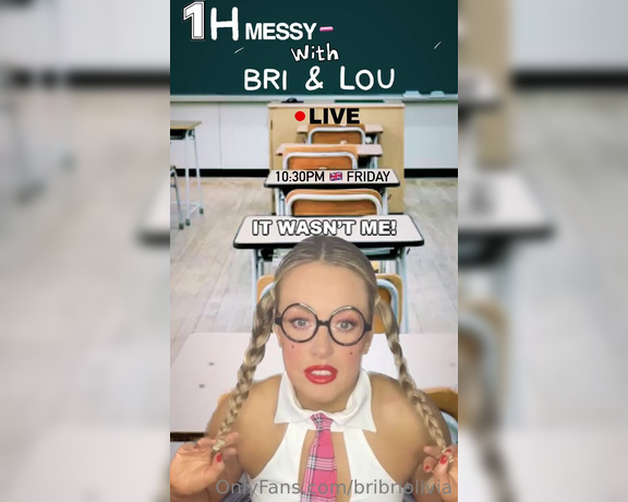 Brianna Olivia aka bribriolivia - 05-29-2023 OnlyFans Video - Id like to see you all after class for detention  Head over to bsmessybakery Friday