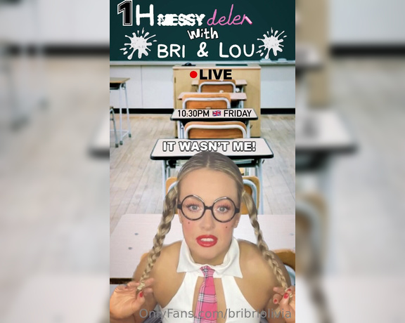 Brianna Olivia aka bribriolivia - 05-29-2023 OnlyFans Video - Id like to see you all after class for detention  Head over to bsmessybakery Friday