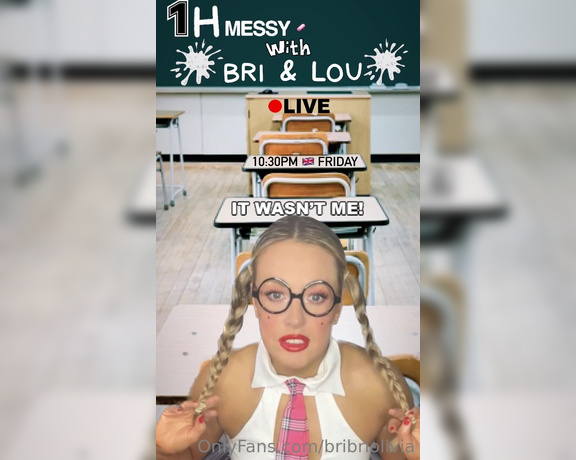 Brianna Olivia aka bribriolivia - 05-29-2023 OnlyFans Video - Id like to see you all after class for detention  Head over to bsmessybakery Friday