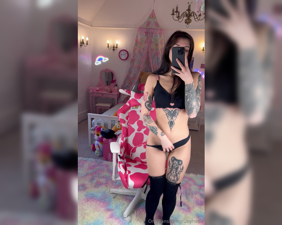 Ruby Hexx aka rubyhexx - 03-04-2024 OnlyFans Video - Think you could make me behave