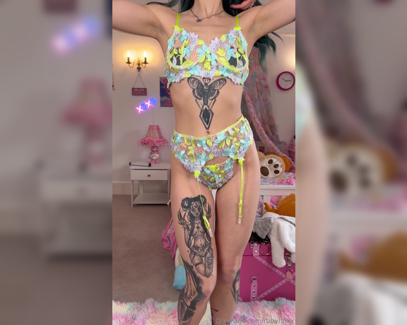 Ruby Hexx aka rubyhexx - 03-22-2024 OnlyFans Video - Do I look sweet