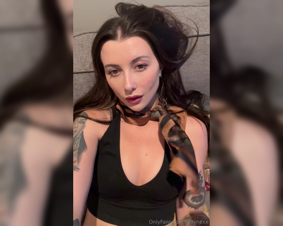 Ruby Hexx aka rubyhexx - 10-03-2024 OnlyFans Video - Come keep me company