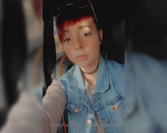 Autumn aka autumnnight - 11-10-2020 OnlyFans Video - Who else hates driving