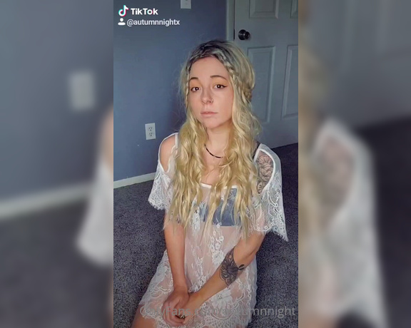 Autumn aka autumnnight - 12-14-2020 OnlyFans Video - Too racey for tiktok