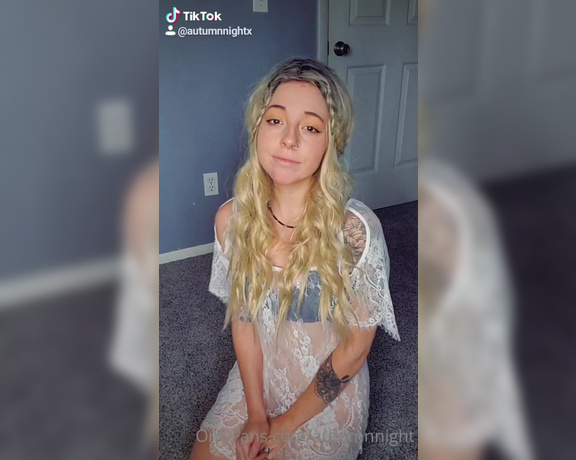 Autumn aka autumnnight - 12-14-2020 OnlyFans Video - Too racey for tiktok