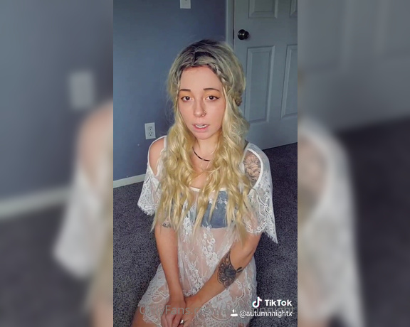 Autumn aka autumnnight - 12-14-2020 OnlyFans Video - Too racey for tiktok