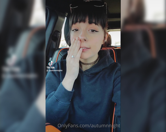 Autumn aka autumnnight - 02-04-2021 OnlyFans Video - Hope this makes you laugh, I still cant feel half my face