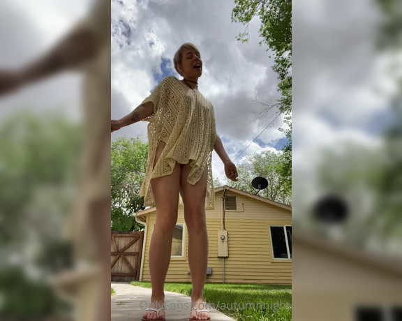 Autumn aka autumnnight - 05-10-2021 OnlyFans Video - My neighbors probably think I just escaped the Mental hospital