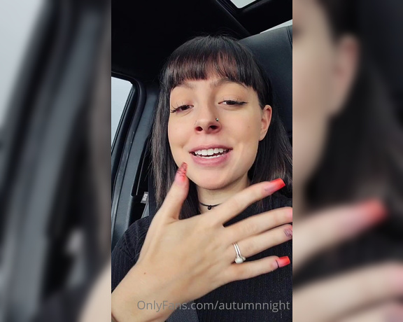 Autumn aka autumnnight - 09-30-2022 OnlyFans Video - This is for whoever send  to get my nails done Tysm