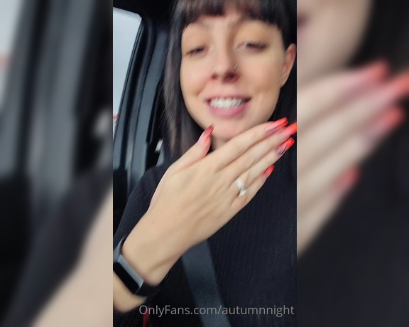 Autumn aka autumnnight - 09-30-2022 OnlyFans Video - This is for whoever send  to get my nails done Tysm