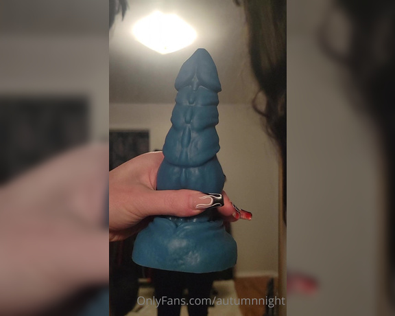 Autumn aka autumnnight - 01-16-2023 OnlyFans Video - Finally got my first bad dragon and youll see a video of me using it for