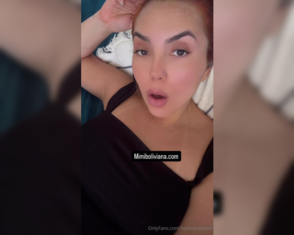 Mimi Boliviana aka bolivianamimi - 09-06-2024 OnlyFans Video - Did you like my tan lines bb Tip me if you do