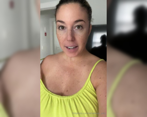 Whatever Amy aka whatevah_amy - 07-31-2024 OnlyFans Video - No Im not running errands topless