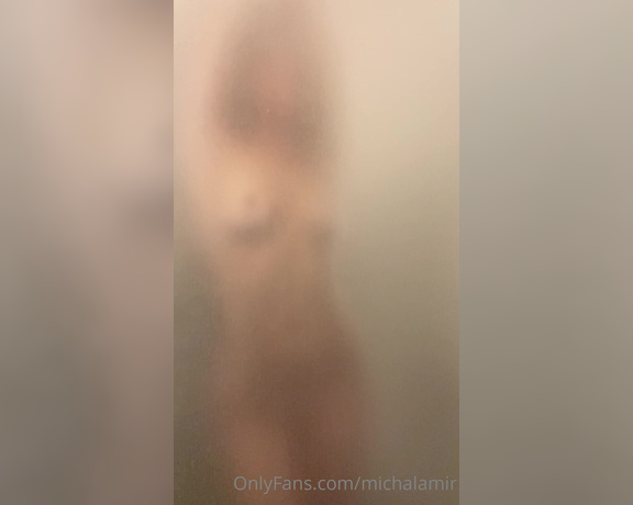 Michal Amir aka michalamir - 07-05-2021 OnlyFans Video - I love hearing songs and dance in the shower  Can you guess which song Im