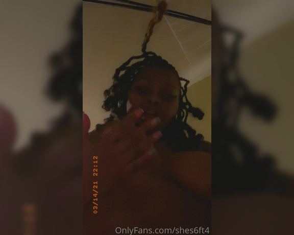 Shes6ft4 aka shes6ft4 - 03-15-2021 OnlyFans Video - Suck em now